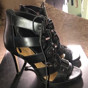 Coach laced up the sandals